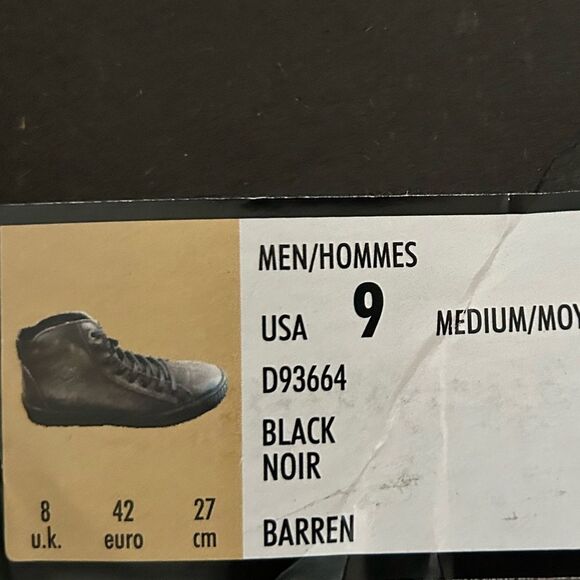 Harley Davidson leather hi tops M9 - Picture 11 of 11